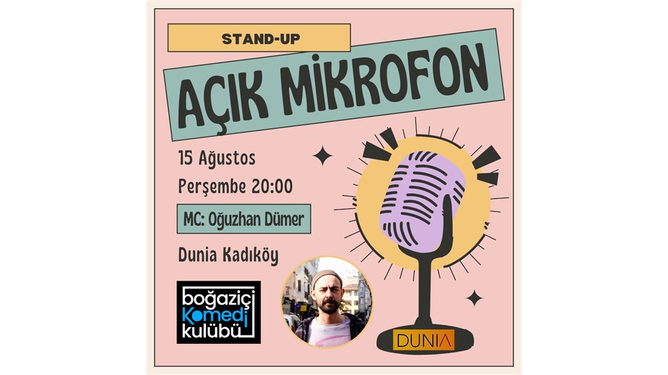 Kadıköy Açık Mikrofon Stand-up Gecesi