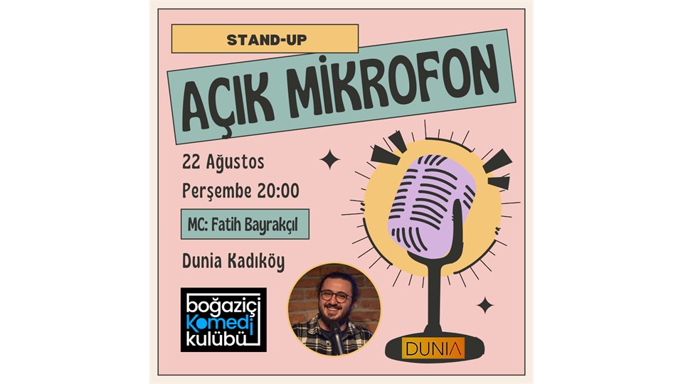 Kadıköy Açık Mikrofon Stand-up Gecesi