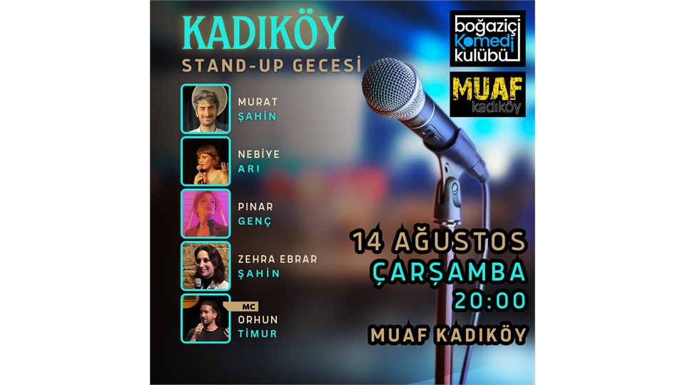 Boğaziçi Komedi Kulübü: Kadıköy Stand-up Gecesi