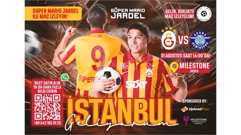Efsanevi Süper Mario Jardel ile Özel Gün: Maç İzleyin, Efsaneyle Tanışın! (Fotoğraf Çekimi ve İmza Töreni)