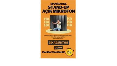ManiSahne Açık Mikrofon Stand-Up