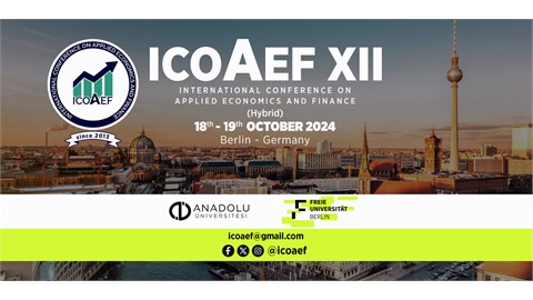 International Conference on Applied Economics and Finance ( ICOAEF XII )