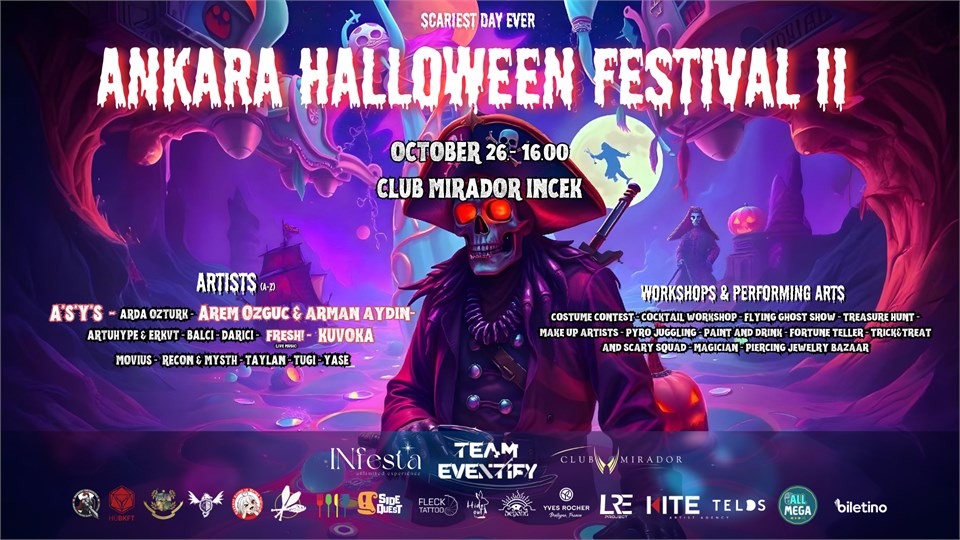 Ankara Halloween Festival II (Club Mirador - 26 Ekim)