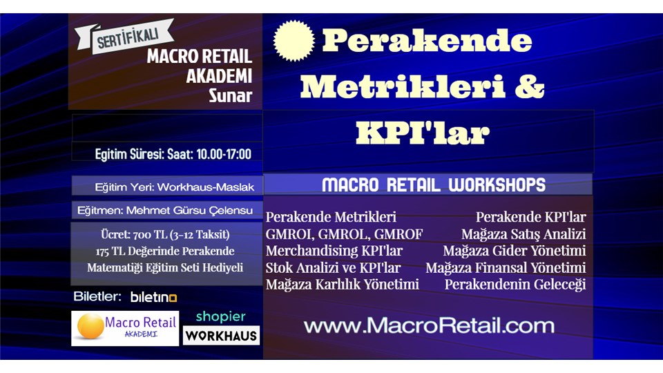 Perakende Metrikleri ve KPI'lar Eğitimi