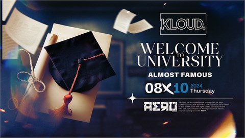 Welcome to university party
