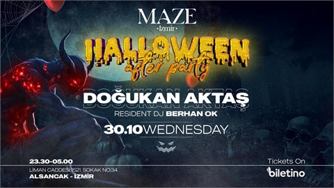 Halloween After Party by Maze İzmir 