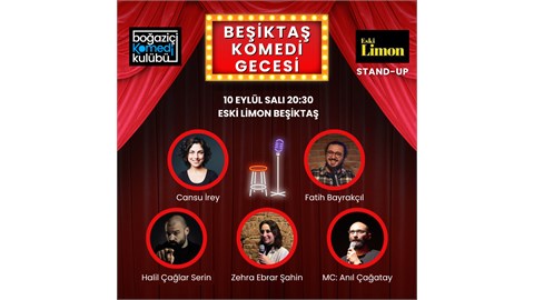 Beşiktaş Komedi Gecesi - Boğaziçi Komedi Kulübü