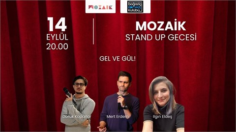 Üsküdar Mozaik Studio Stand-up Gecesi