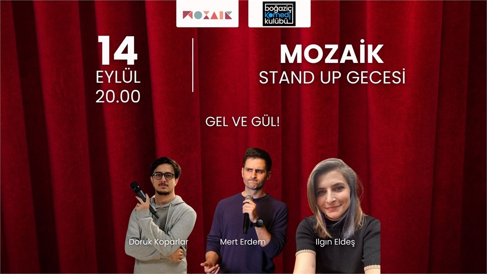 Üsküdar Mozaik Studio Stand-up Gecesi