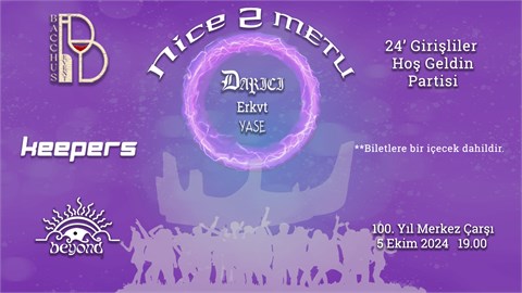 Nice2METU 24' Girişliler