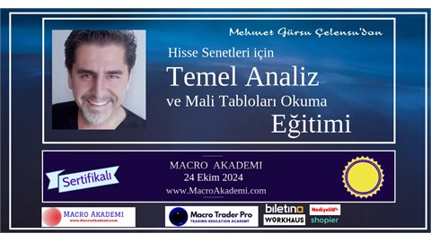 Hisse Senetleri için Temel Analiz ve Mali Tabloları Okuma Eğitimi