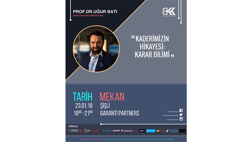 Bir Konu Bir Konuk  Ocak Ayı Etkinliği