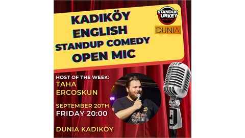 Kadıköy English Stand-up Comedy Open Mic