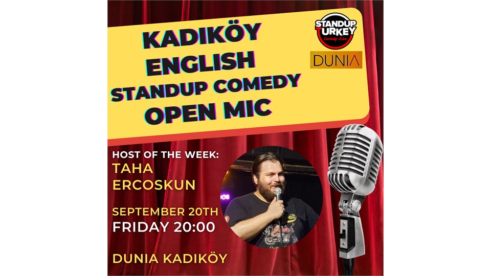 Kadıköy English Stand-up Comedy Open Mic