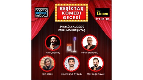 Beşiktaş Komedi Gecesi: Boğaziçi Komedi Kulübü