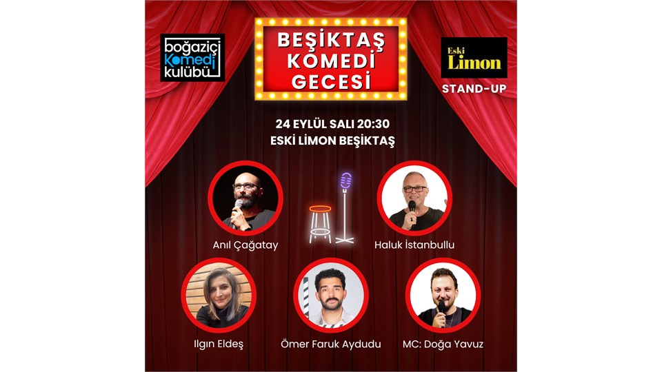 Beşiktaş Komedi Gecesi: Boğaziçi Komedi Kulübü