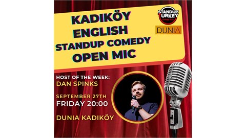 Kadıköy English Stand-up Comedy Open Mic