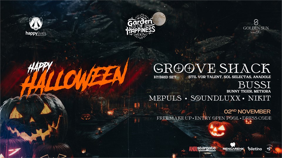 Happy Live's Presents Garden Of Happiness Festival (HAPPY HALLOWEEN)