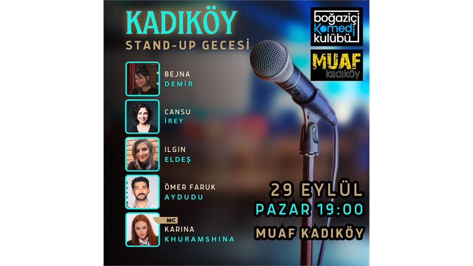 Boğaziçi Komedi Kulübü: Kadıköy Stand-up Gecesi