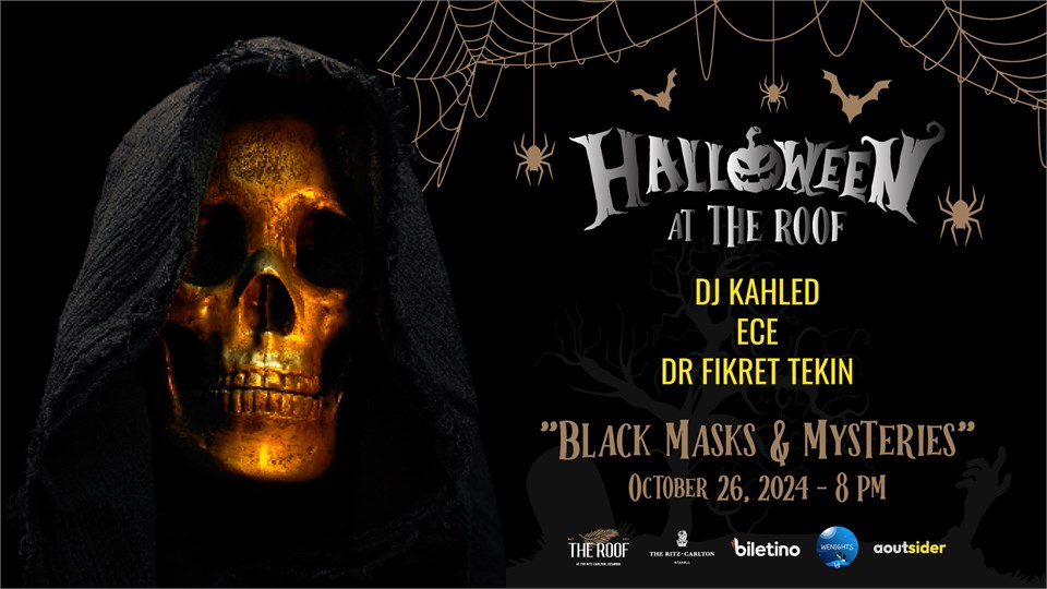 Halloween at The Roof "Black Masks & Mysteries"