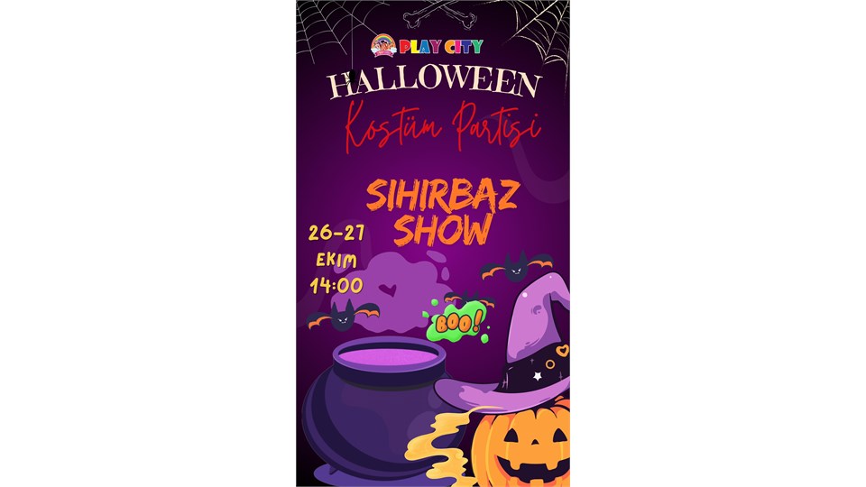 HALLOWEEN KOSTÜM PARTİSİ 26 EKİM
