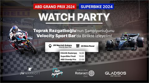 World Superbike ve ABD Formula 1 F1 Watch Party