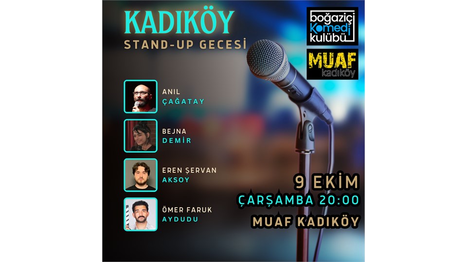 Boğaziçi Komedi Kulübü: Kadıköy Stand-up Gecesi