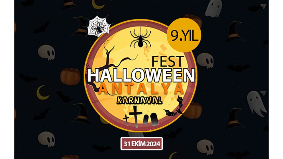HalloweenFest Antalya - Halloween Partisi - Sponge Pub Konyaaltı