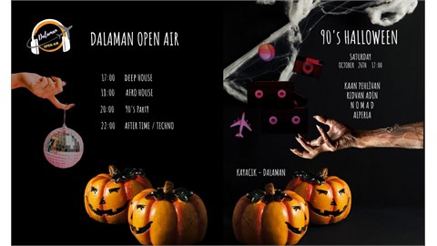 DALAMAN OPENAIR  90's HALLOWEEN