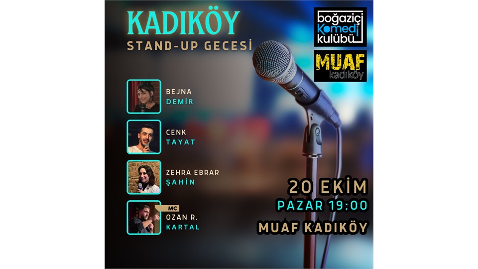 Boğaziçi Komedi Kulübü: Kadıköy Stand-up Gecesi