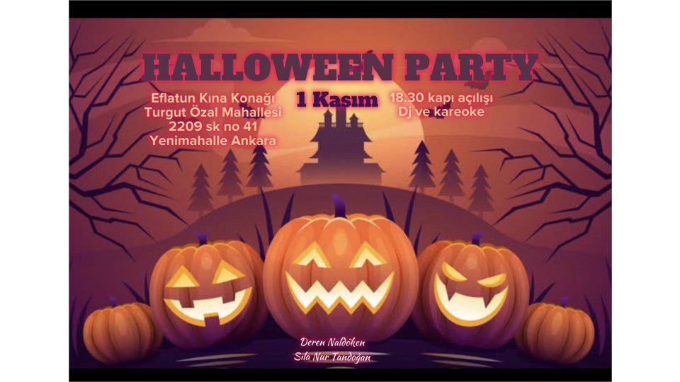 Halloween party