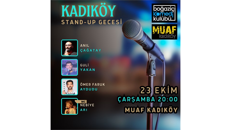 Boğaziçi Komedi Kulübü - Kadıköy Stand-up Gecesi