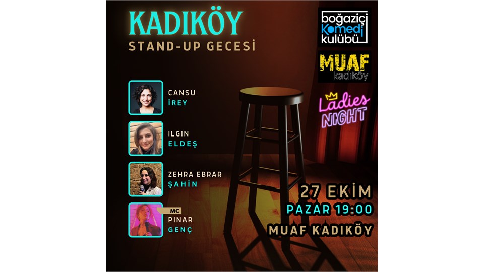 Boğaziçi Komedi Kulübü - Kadıköy Stand-up Gecesi