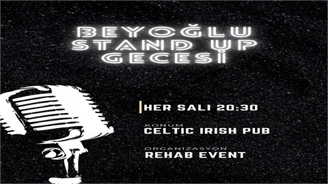 Beyoğlu Celtic Irish Pub Stand Up Gecesi
