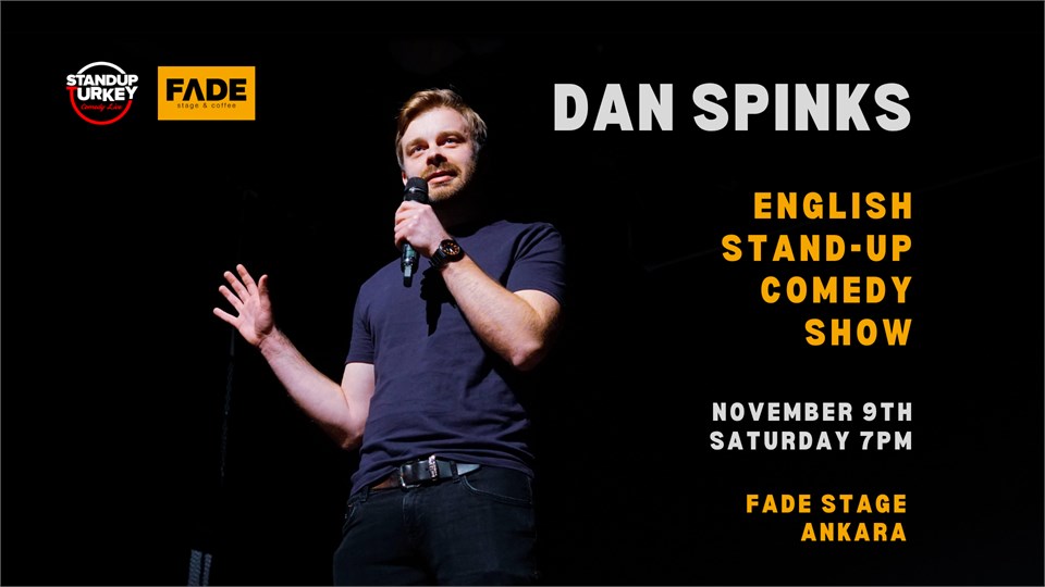 Dan Spinks - English Stand-up Comedy Show - ANKARA
