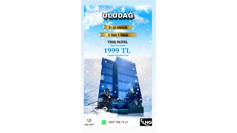 Konaklamalı Uludağ Turu
