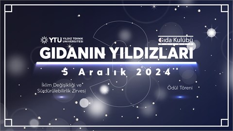  Yıldız Teknik Üniversitesi 3.Gıdanın Yıldızları 
