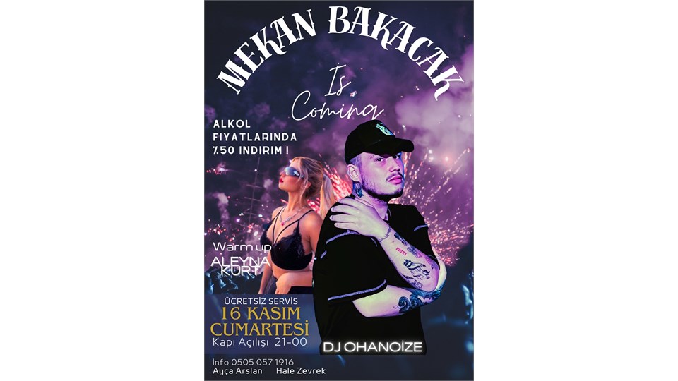 MEKAN BAKACAK IS COMING