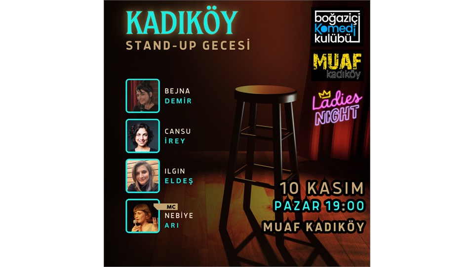 Boğaziçi Komedi Kulübü - Kadıköy Stand-up Gecesi