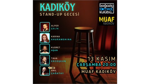 Boğaziçi Komedi Kulübü: Kadıköy Stand-up Gecesi