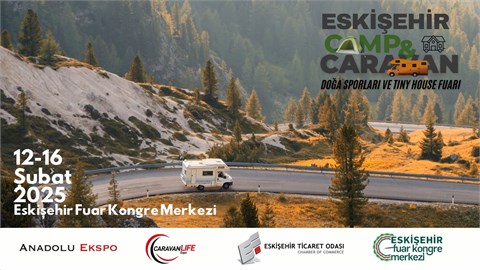 Eskisehir Kamp Karavan ve Doğa Sporları Fuarı.
