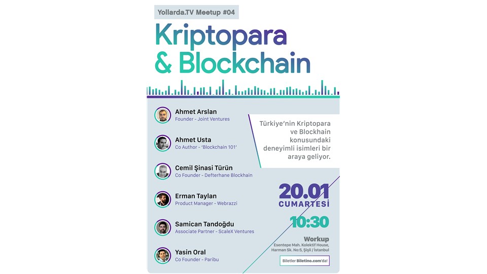 Yollardatv Meetup #4 Blockchain & Kriptopara