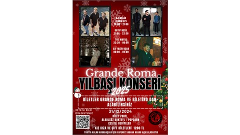 GRANDE ROMA YILBAŞI KONSERİ