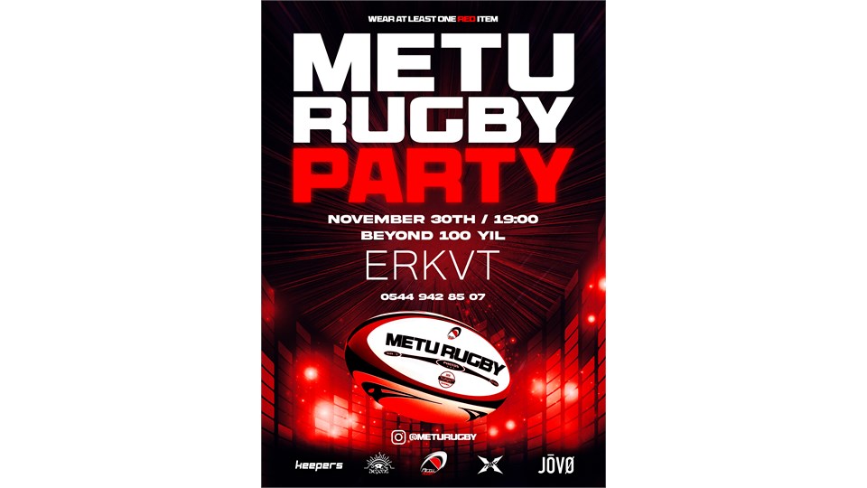 METU RUGBY PARTY