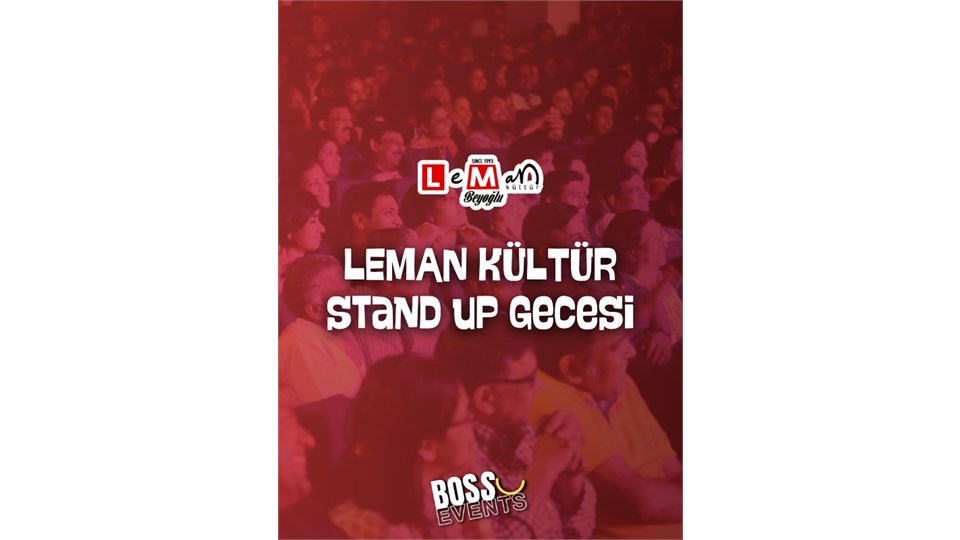 Leman Acik Mikrofon Stand up Gecesi - Leman Kultur