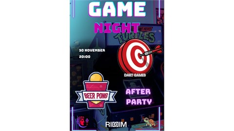 Game Night and After Party
