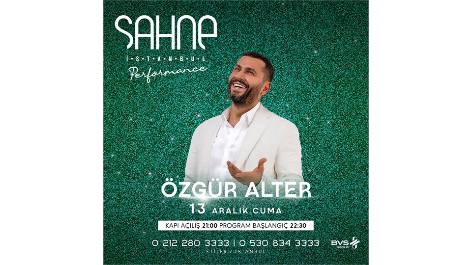 ÖZGÜR ALTER SAHNE İSTANBUL