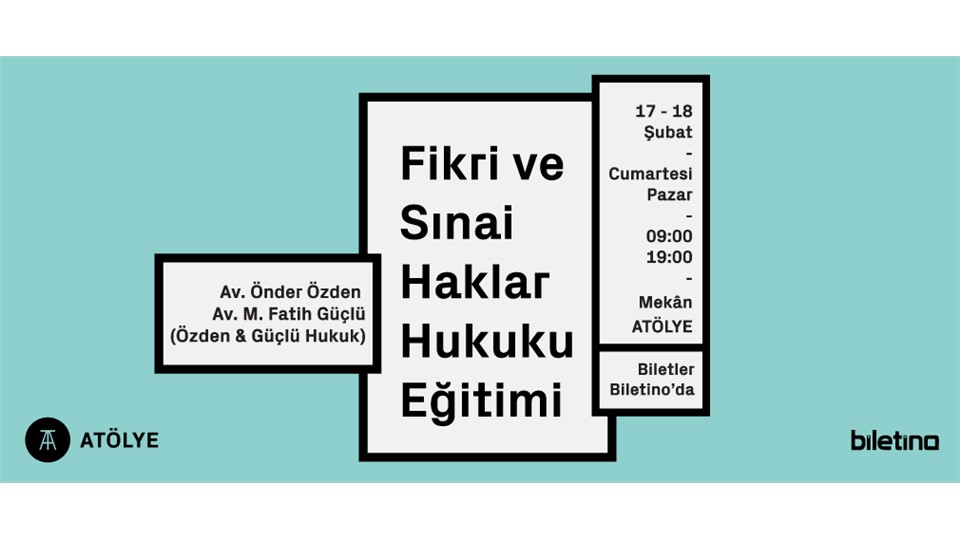 Fikri ve Sınai Haklar Hukuku Eğitimi