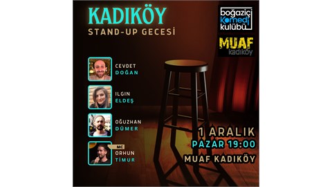 Boğaziçi Komedi Kulübü - Kadıköy Stand-up Gecesi