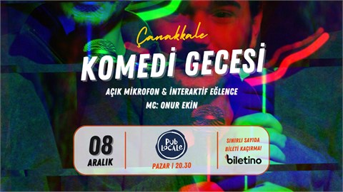 Çanakkale Komedi Gecesi